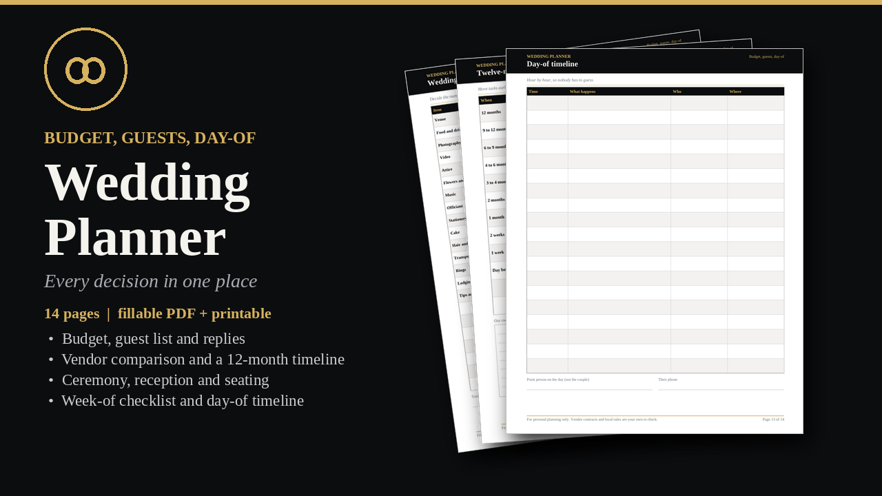 Wedding Planner cover